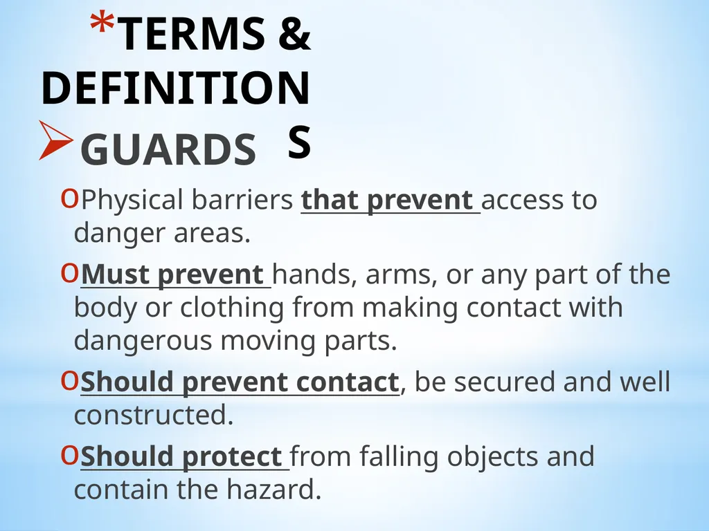 “GENERAL MACHINE SHOP SAFETY TRAINING” SHOP - slide 8 of 40