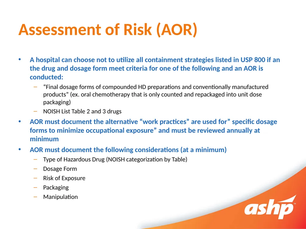 Hazardous Drug Compounding Pharmacy Technician - slide 7 of 30