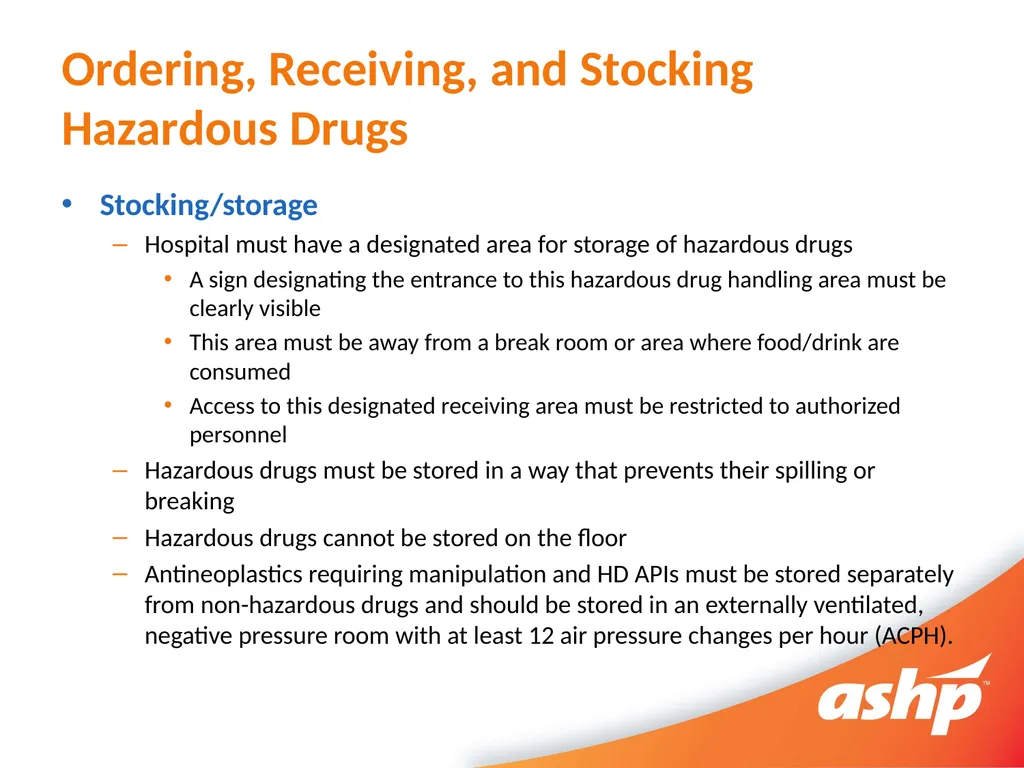 Hazardous Drug Compounding Pharmacy Technician - slide 11 of 30