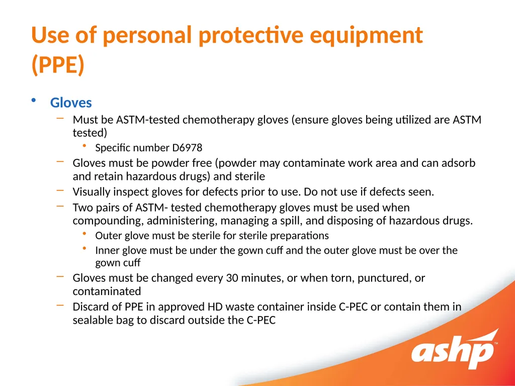 Hazardous Drug Compounding Pharmacy Technician - slide 15 of 30