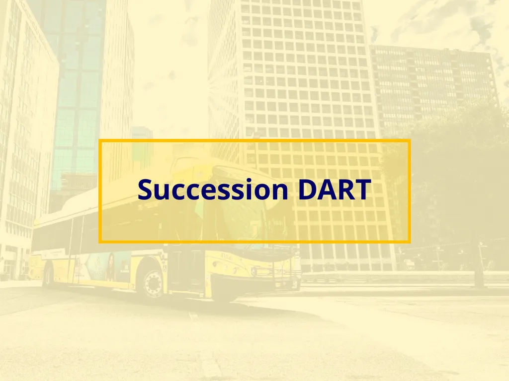Succession DART and Supervisory DART Presented By - slide 3 of 16