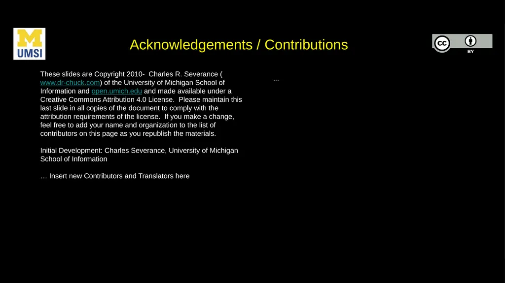Tuples Chapter 10 Python for Everybody - slide 16 of 16