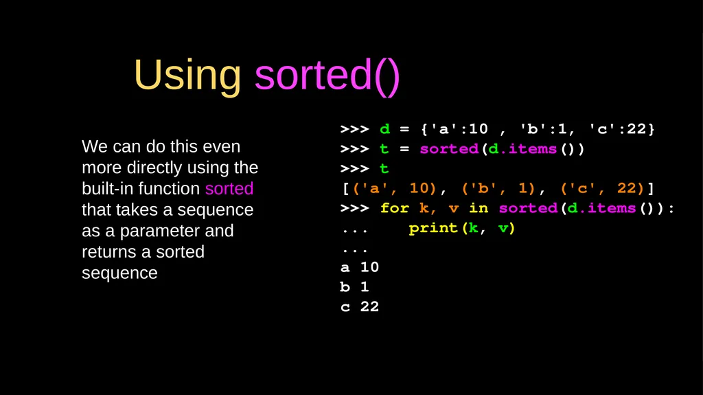 Tuples Chapter 10 Python for Everybody - slide 11 of 16