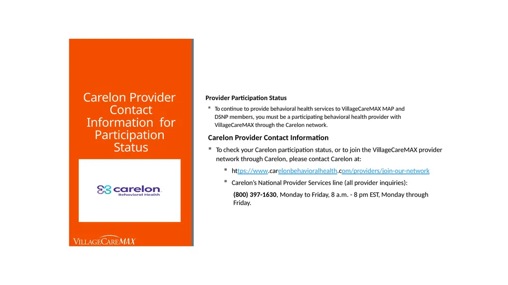 Provider Education Webinar For over 45 years, - slide 34 of 61