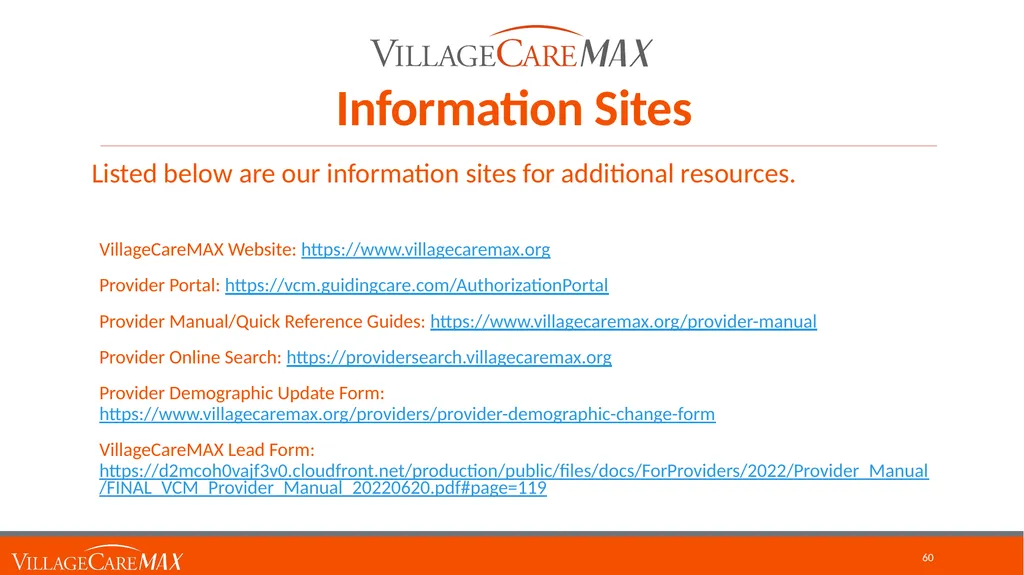 Provider Education Webinar For over 45 years, - slide 60 of 61