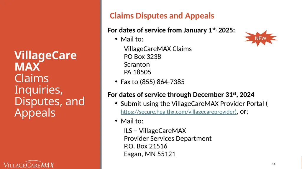 Provider Education Webinar For over 45 years, - slide 14 of 61