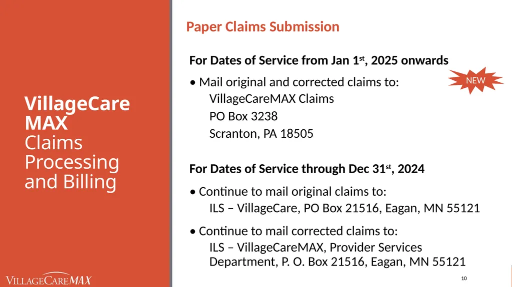 Provider Education Webinar For over 45 years, - slide 10 of 61