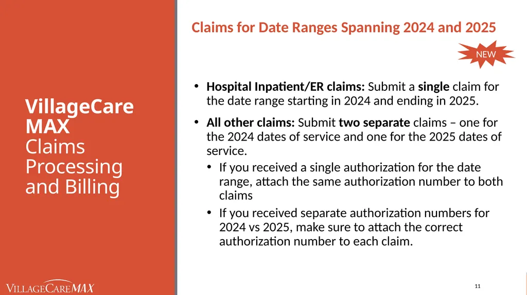 Provider Education Webinar For over 45 years, - slide 11 of 61