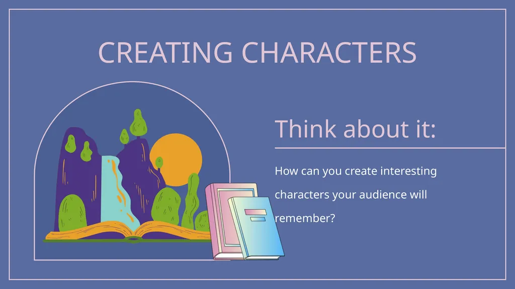 An Introduction to Character Analysis Characters’ - slide 4 of 16