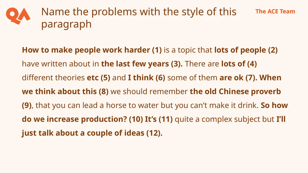 How to Write for Assignments and an Introduction - slide 7 of 29