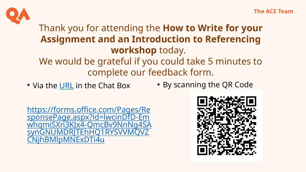 How to Write for Assignments and an Introduction - slide 28 of 29