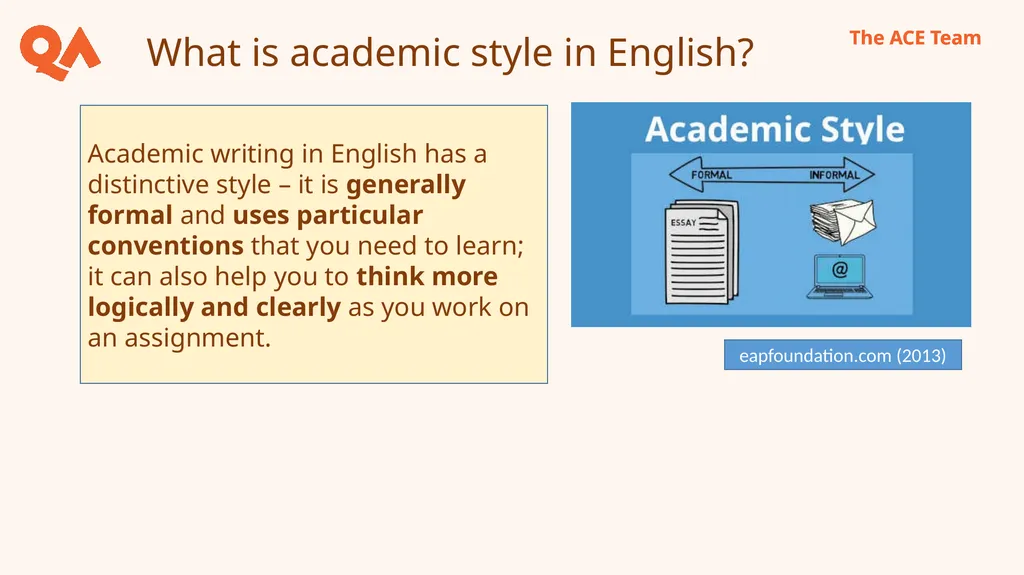 How to Write for Assignments and an Introduction - slide 4 of 29