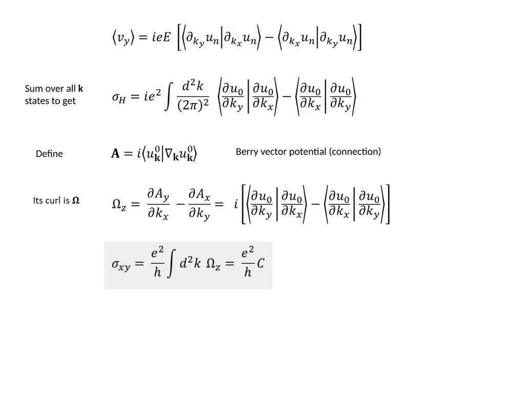 Introduction to Berry Curvature effects in - slide 28 of 36