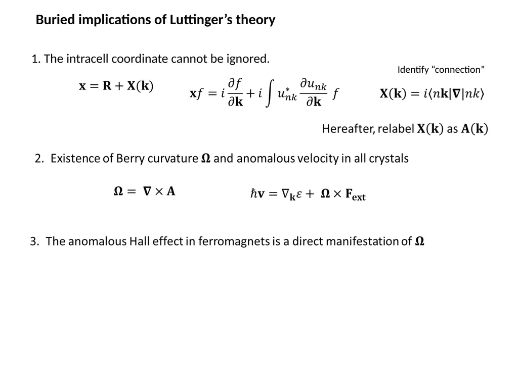 Introduction to Berry Curvature effects in - slide 6 of 36