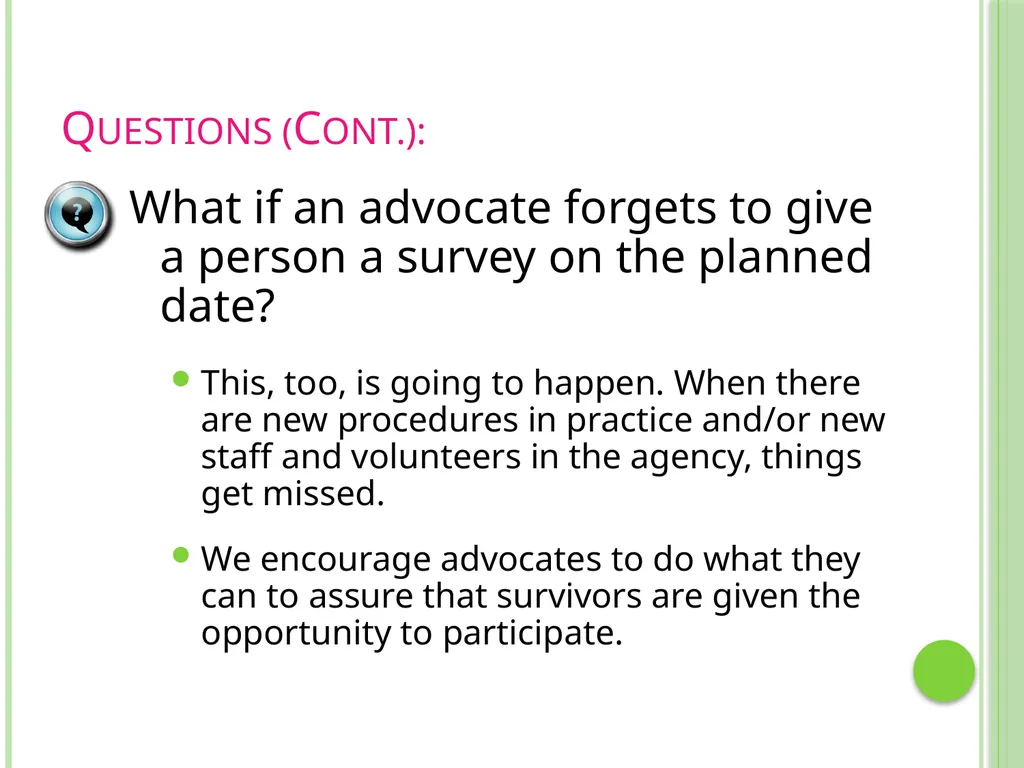 Documenting Our Work Surveys VAdata: Virginia’s - slide 17 of 24