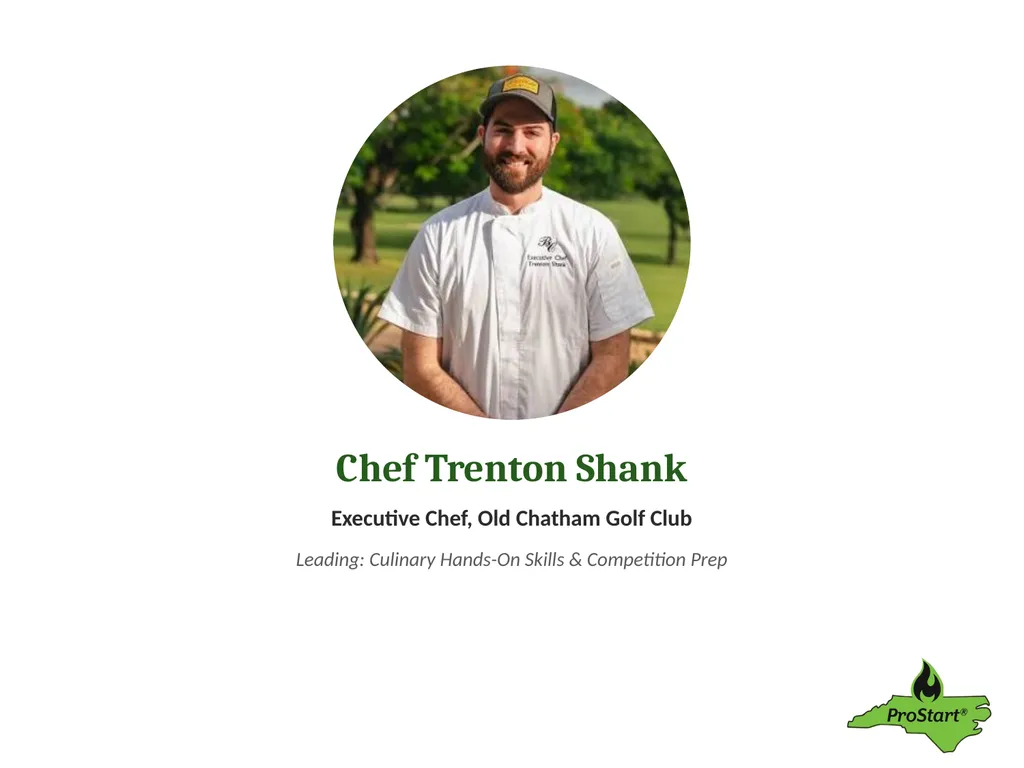 2026 NC ProStart Educator Conference Opening - slide 15 of 24