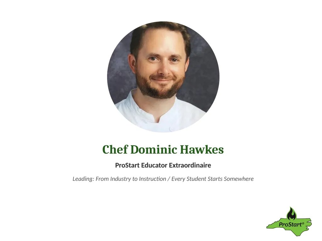 2026 NC ProStart Educator Conference Opening - slide 16 of 24