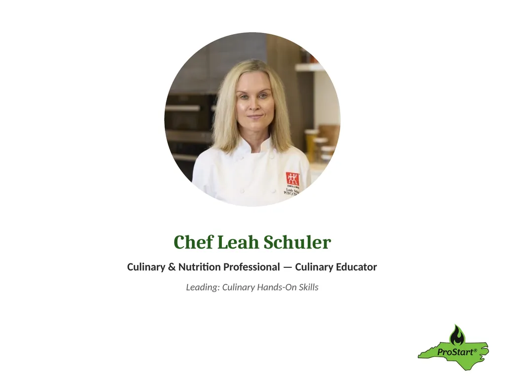 2026 NC ProStart Educator Conference Opening - slide 20 of 24