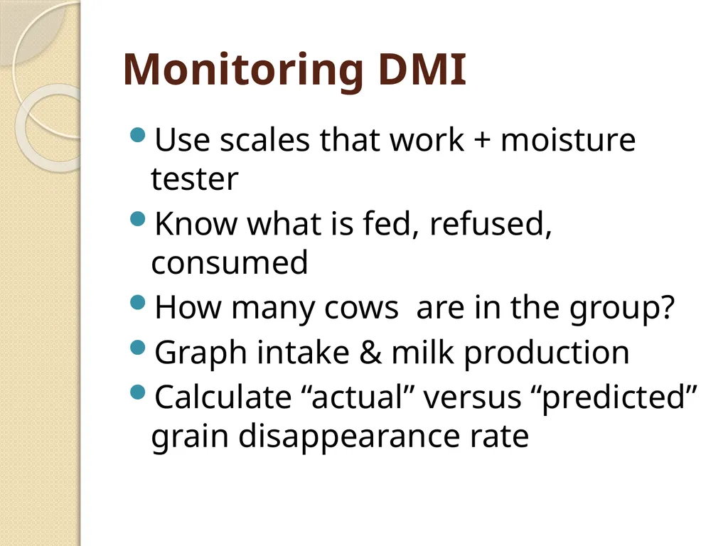 Dairy Cattle Nutrition – The Basics Dr. L. E. - slide 15 of 49