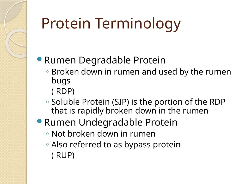 Dairy Cattle Nutrition – The Basics Dr. L. E. - slide 33 of 49