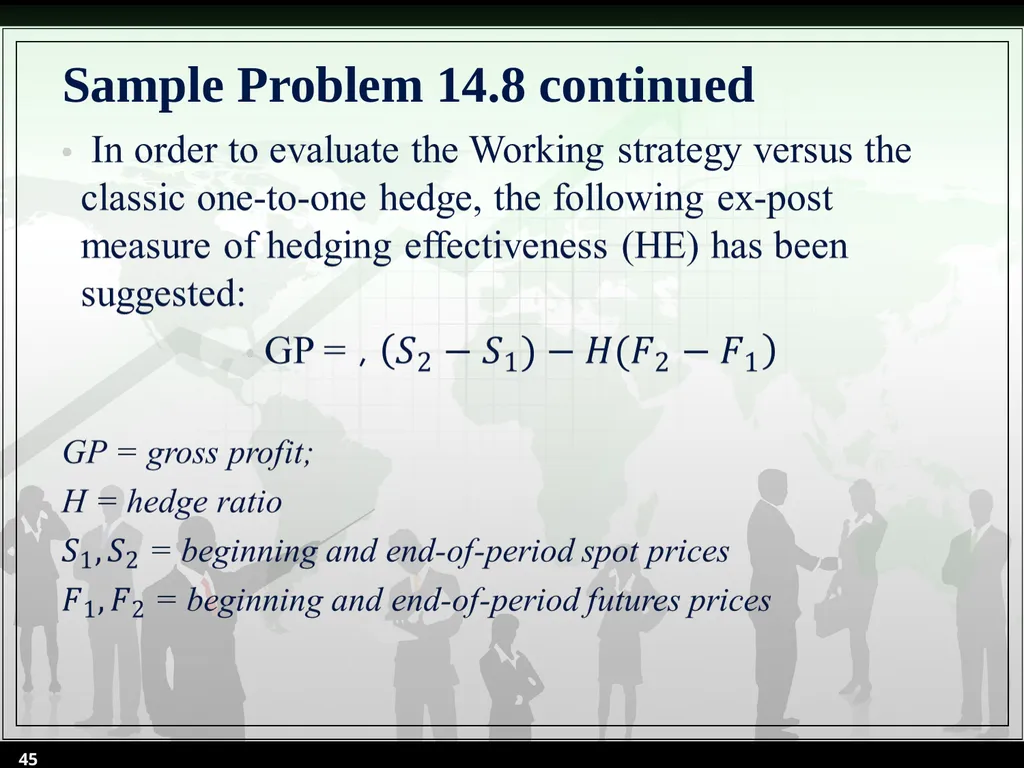 Chapter 14 Futures Valuation and Hedging By Cheng - slide 45 of 54