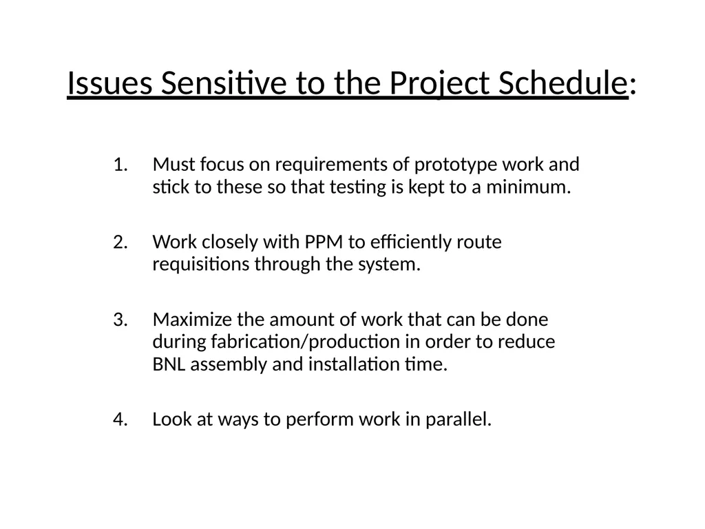 sPHENIX Schedule and Resource Estimate - slide 31 of 32