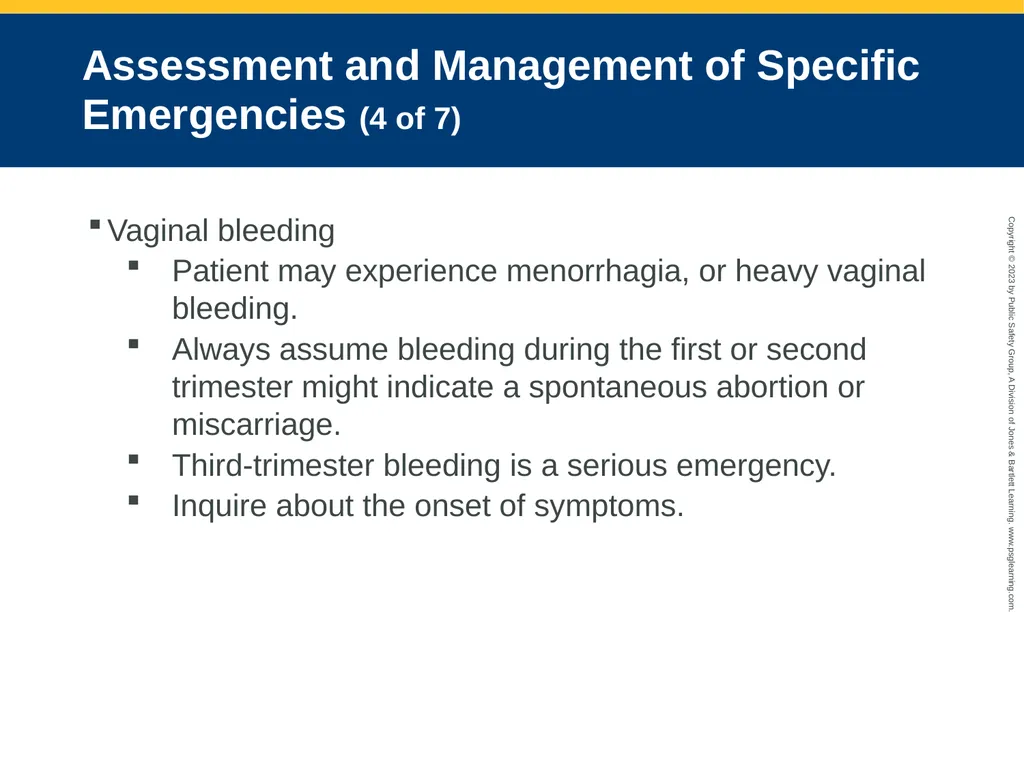 Gynecologic Emergencies CHAPTER 25: Focused - slide 48 of 51