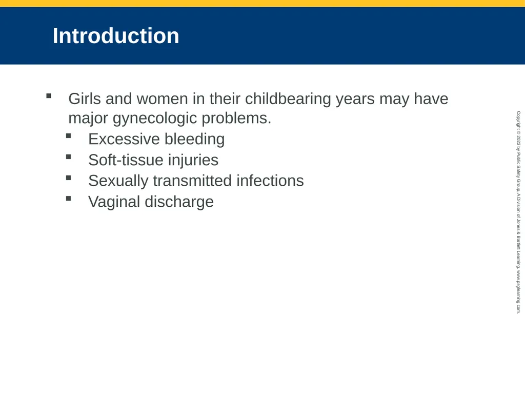 Gynecologic Emergencies CHAPTER 25: Focused - slide 5 of 51