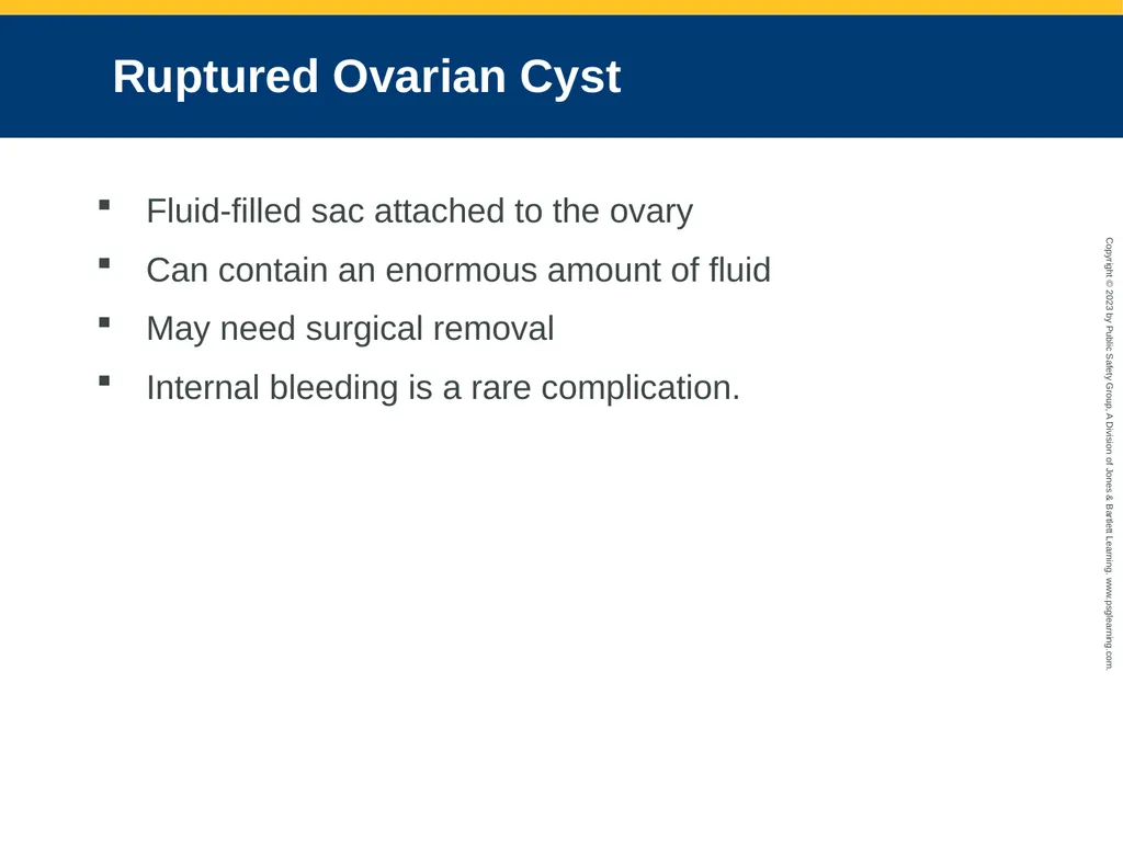 Gynecologic Emergencies CHAPTER 25: Focused - slide 25 of 51