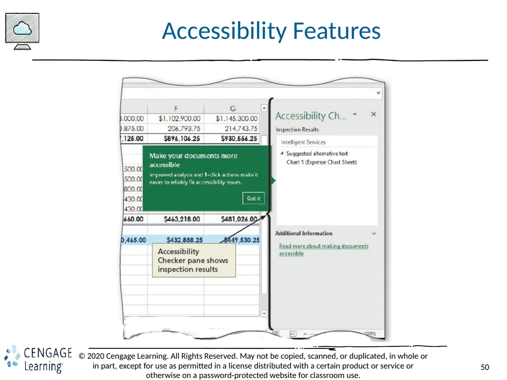 Shelly Cashman: Microsoft Excel 2019 Module 3: - slide 50 of 50