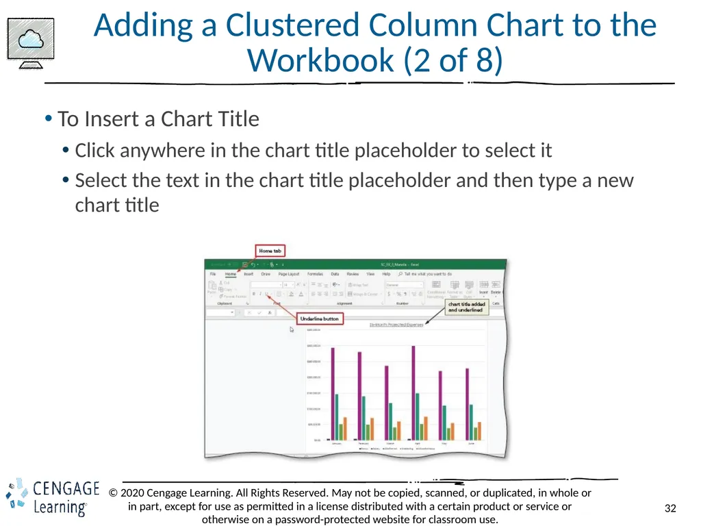 Shelly Cashman: Microsoft Excel 2019 Module 3: - slide 32 of 50