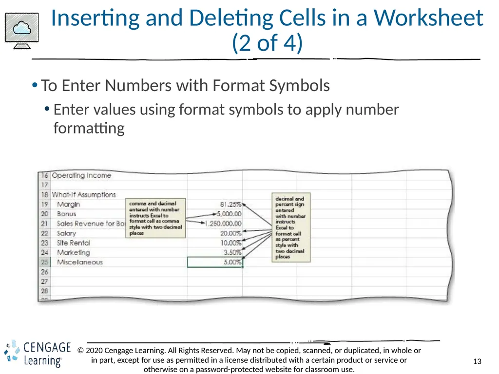 Shelly Cashman: Microsoft Excel 2019 Module 3: - slide 13 of 50