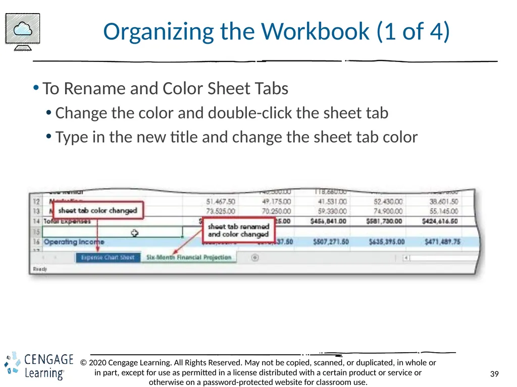 Shelly Cashman: Microsoft Excel 2019 Module 3: - slide 39 of 50