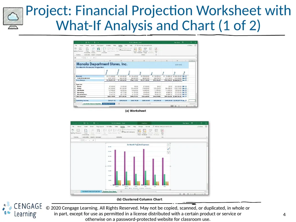Shelly Cashman: Microsoft Excel 2019 Module 3: - slide 4 of 50