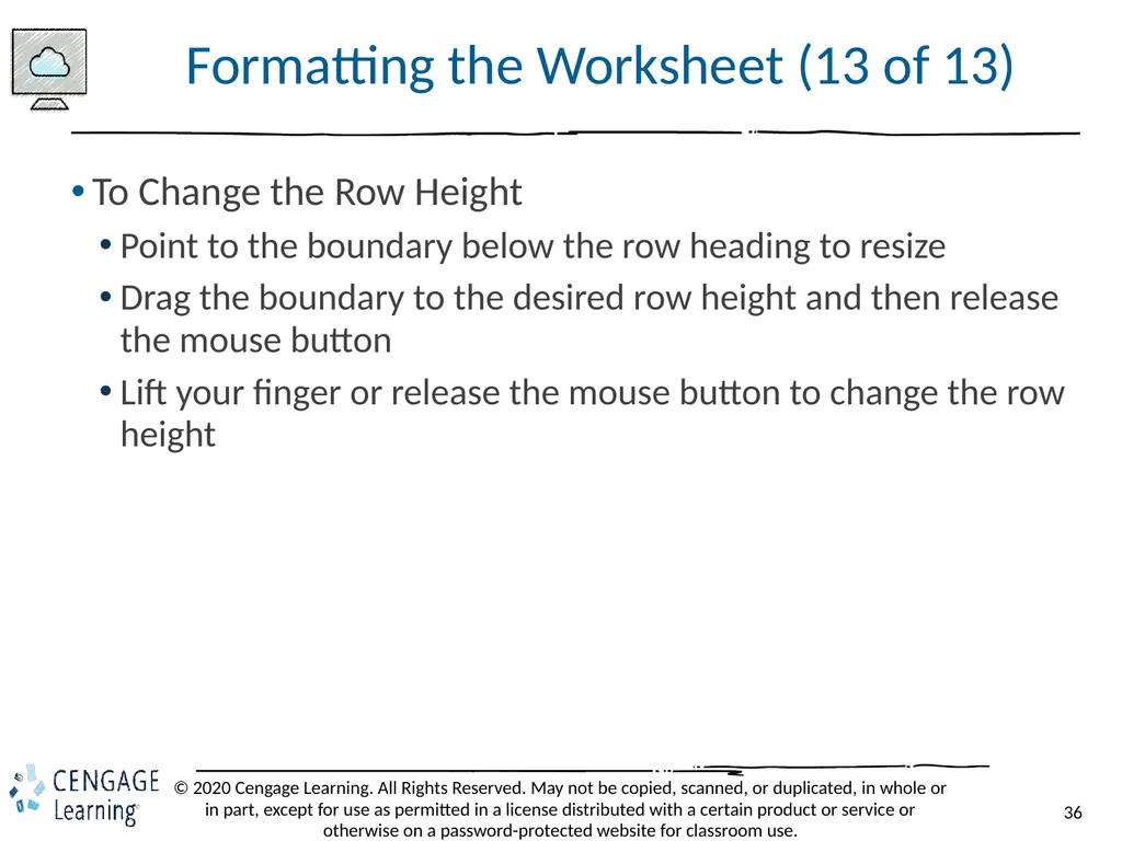Shelly Cashman: Microsoft Excel 2019 Module 2: - slide 36 of 42