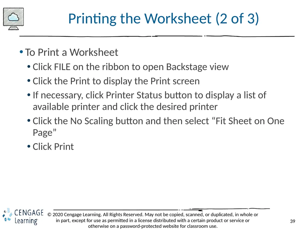 Shelly Cashman: Microsoft Excel 2019 Module 2: - slide 39 of 42