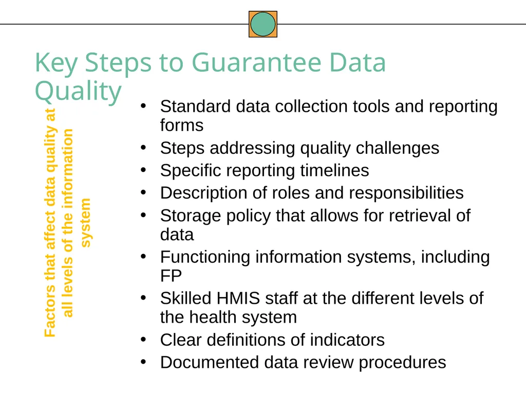 Data Quality Conceptual Framework and Dimensions - slide 10 of 14