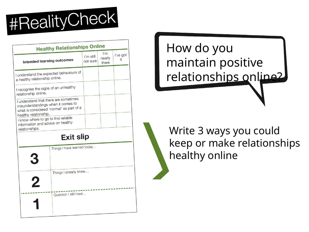 MYTH VS REALITY Healthy Relationships Lesson Plan - slide 21 of 23