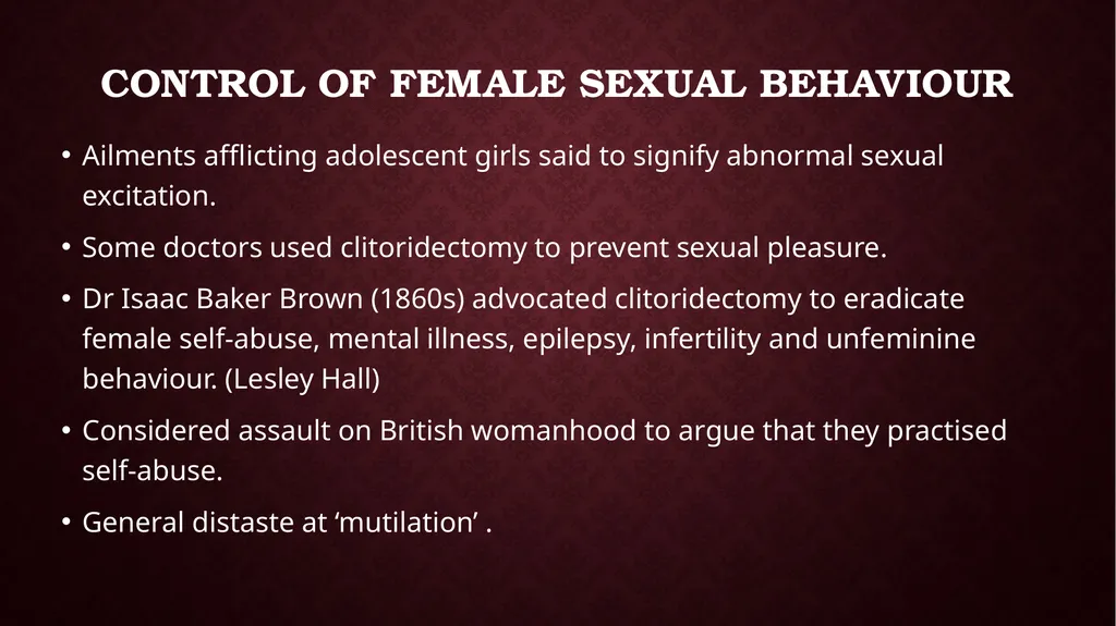 Sexuality Week 14 Lecture Overview 1. Sexology: - slide 7 of 24