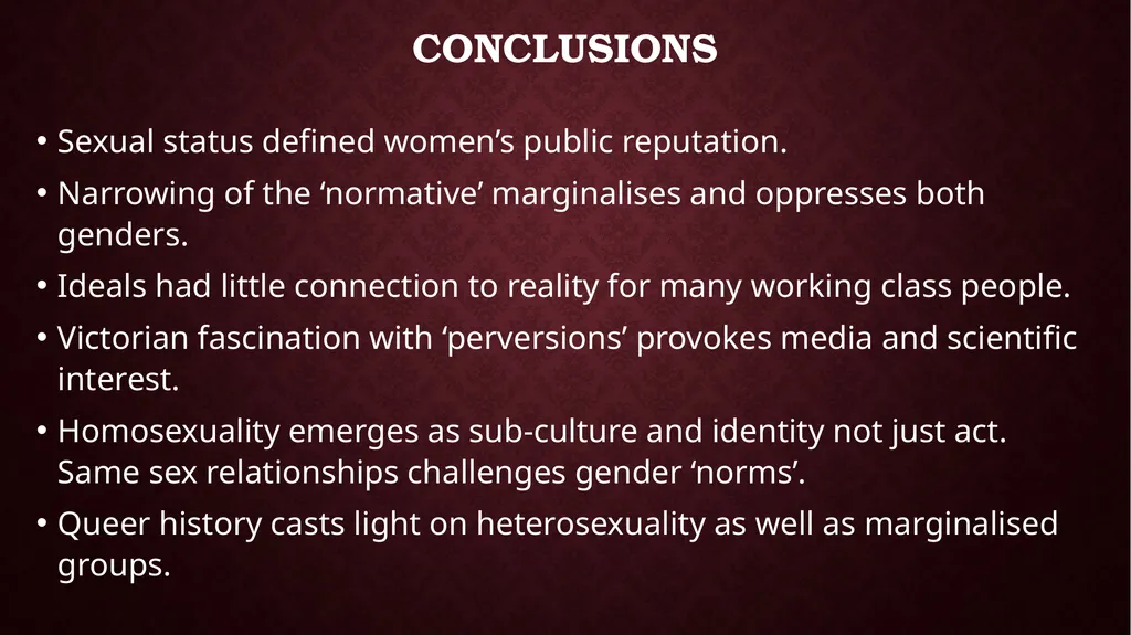 Sexuality Week 14 Lecture Overview 1. Sexology: - slide 24 of 24