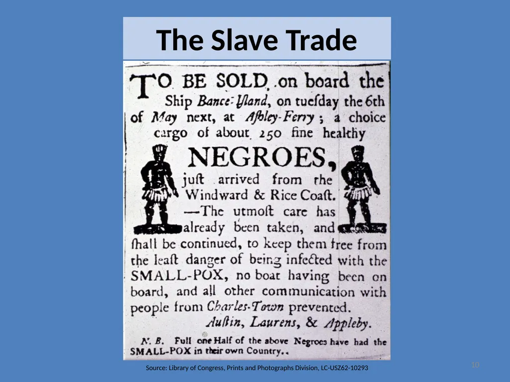 American History 1 Lesson 1A: The Colonial Period - slide 10 of 20