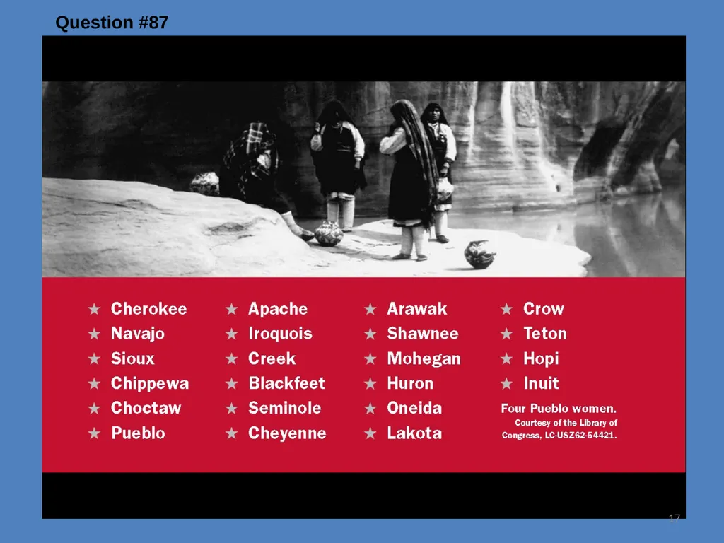 American History 1 Lesson 1A: The Colonial Period - slide 17 of 20