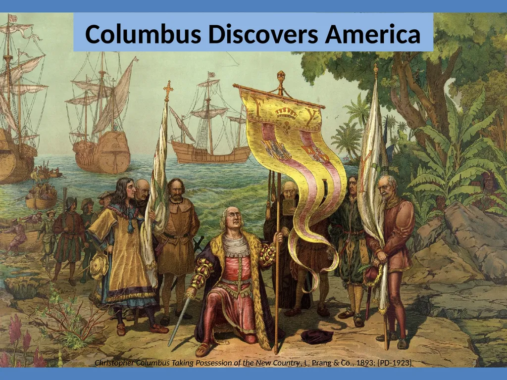 American History 1 Lesson 1A: The Colonial Period - slide 4 of 20