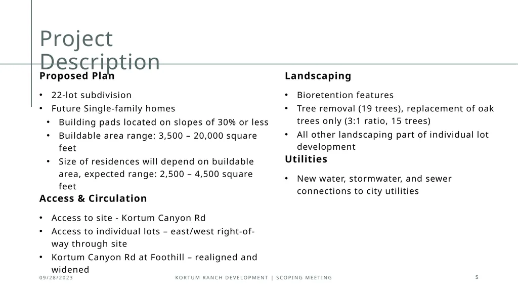 Public Scoping Meeting Draft Environmental Impact - slide 5 of 10