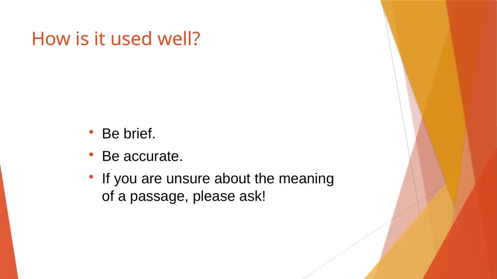 Paraphrasing What is a paraphrase? a concise, - slide 9 of 25