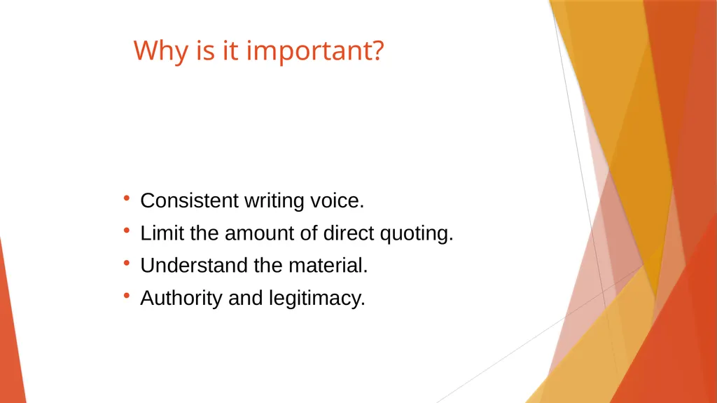 Paraphrasing What is a paraphrase? a concise, - slide 8 of 25