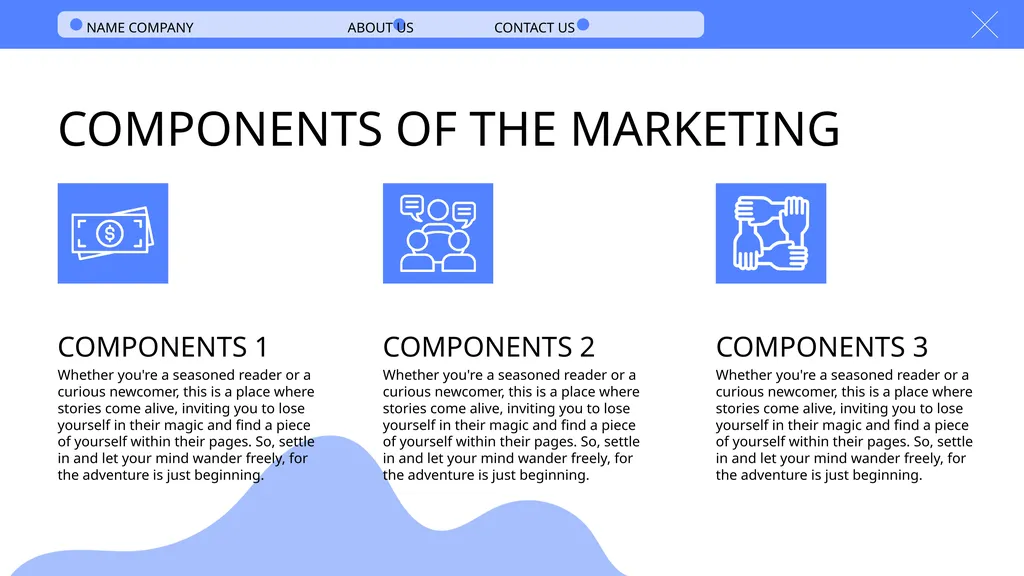 MARKETING MIX MODELING Customize each slide with - slide 6 of 19