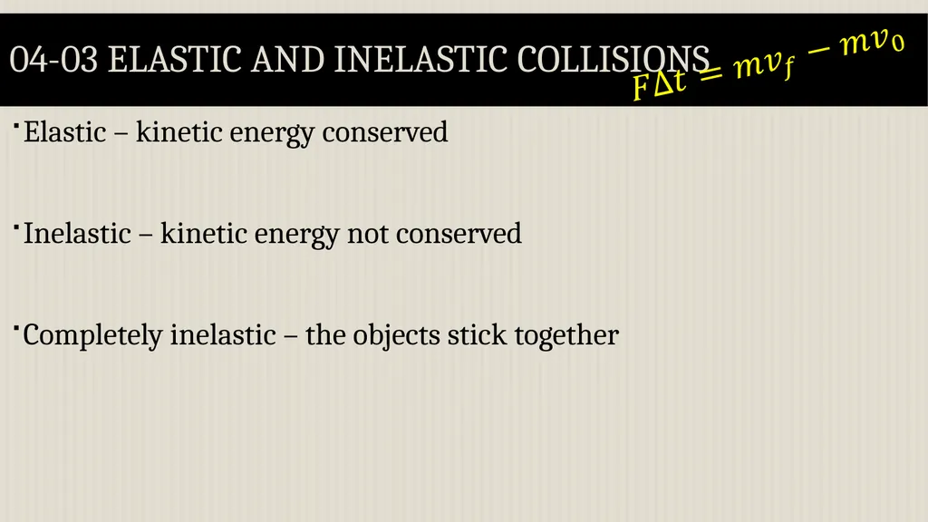 Momentum Physics Unit 4 Credits Slides created by - slide 29 of 39
