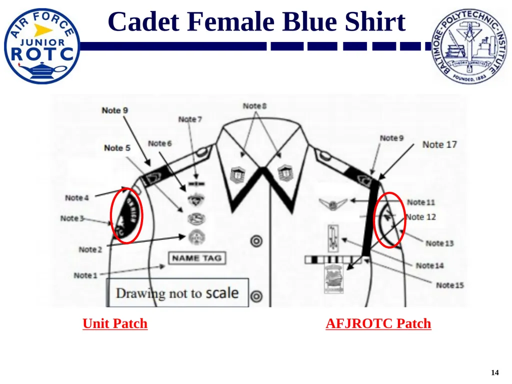 Uniform Standards AY2021-2022 Overview AFJROTC - slide 14 of 30