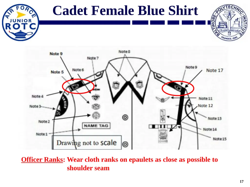 Uniform Standards AY2021-2022 Overview AFJROTC - slide 17 of 30